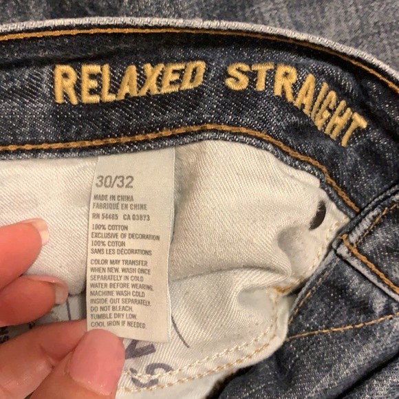 Men’s American Eagle Relaxed Straight fit jeans - Picture 4 of 8